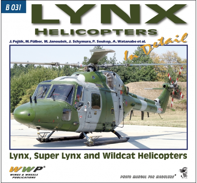 Авиационные книги Вертолёты Lynx в деталях (WWP Publications)