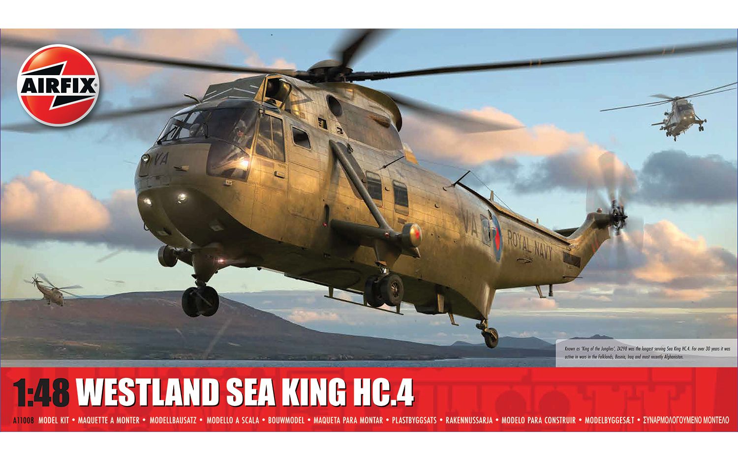 Сборная модель 1/48 Westland Sea King HC.4 (Airfix)