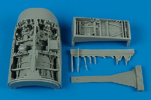 Дополнения из смолы 1/32 Ниши шасси Lockheed-Martin F-16C (для модели Academy kits)