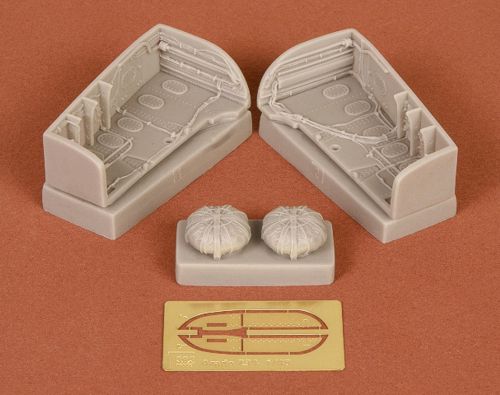 Дополнения из смолы 1/48 Ниша шасси Arado Ar-234B-2 (для модели Hasegawa и Revell)