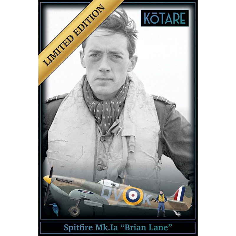 Сборная модель 1/32 Supermarine Spitfire Mk.Ia "Brian Lane" (Kotare)