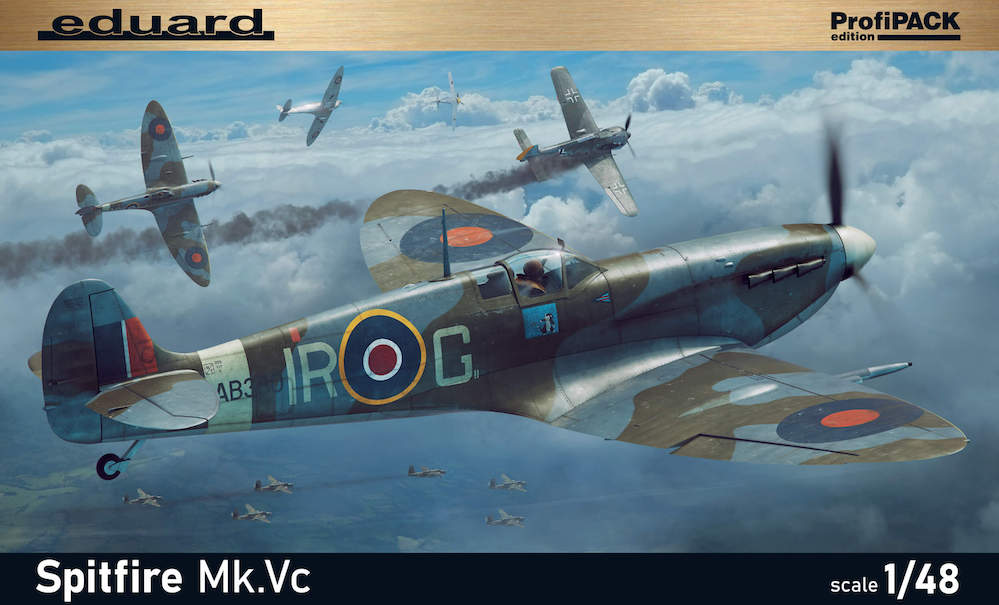 Сборная модель 1/48 Supermarine Spitfire Mk.Vc ProfiPACK edition (Eduard kits)