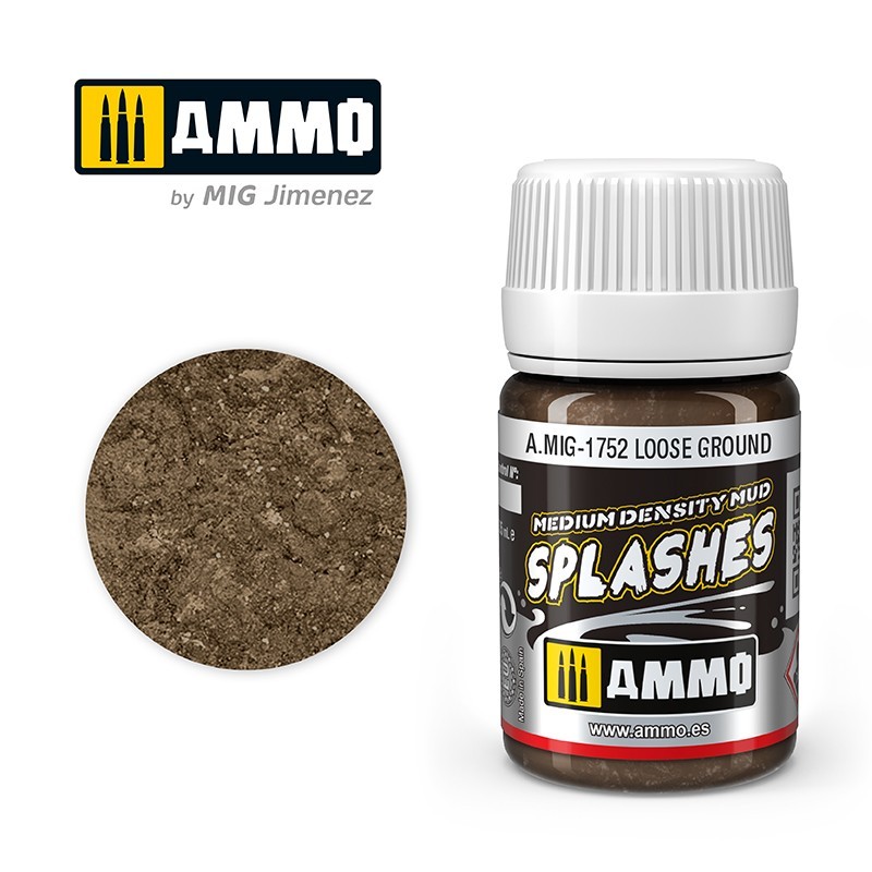 Жидкость для имитации грязевых брызг и потеков SPLASHES Loose Ground (35mL) (Ammo Mig)