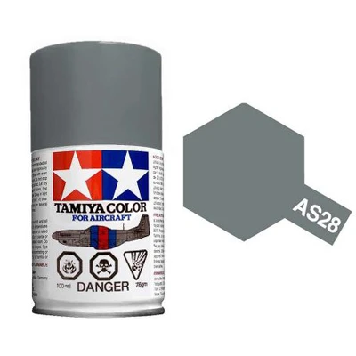 Краска-спрей AS-28 Medium Gray flat (Средний Серый матовый) (Tamiya) (100ml)