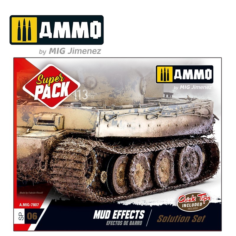 Набор для создания эффектов SUPER PACK Mud Effects (Ammo Mig)