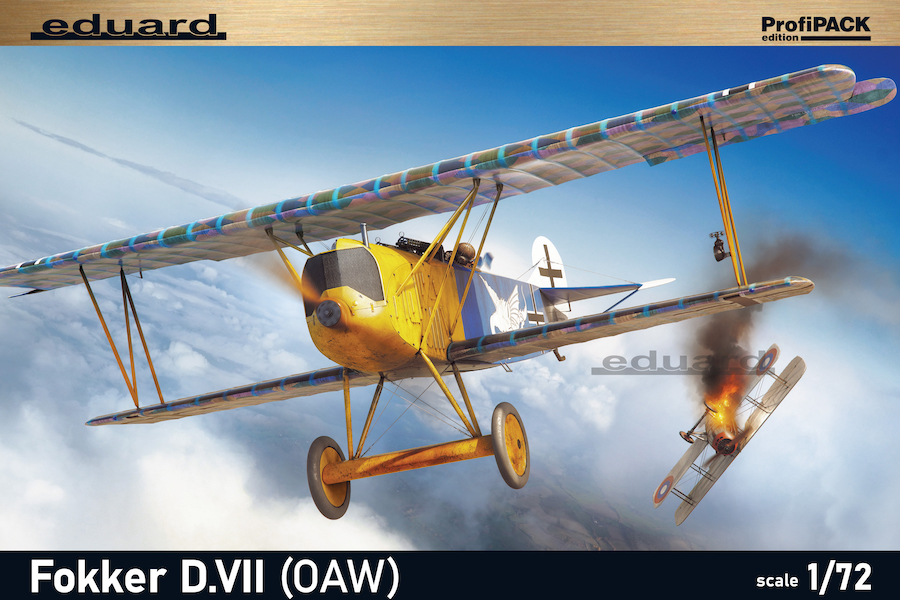 Сборная модель 1/72 Fokker D.VII (OAW) PACK edition (Eduard kits)