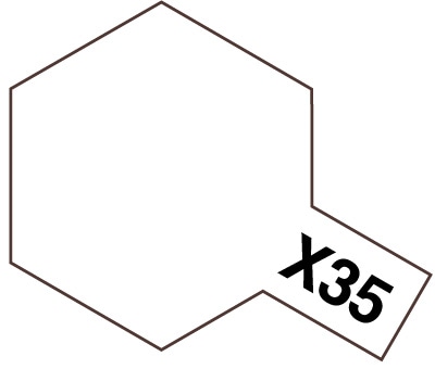 Краска акриловая Acrylic Mini  X-35 Semi Gloss Clear (Tamiya) (10ml)