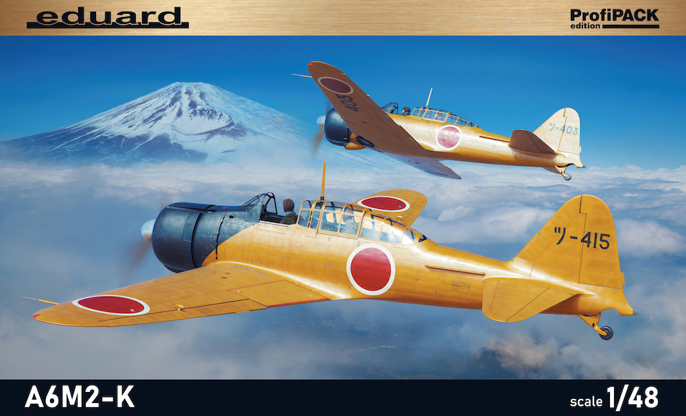 Сборная модель 1/48 Mitsubishi A6M2-K (The ProfiPACK edition) (Eduard kits)