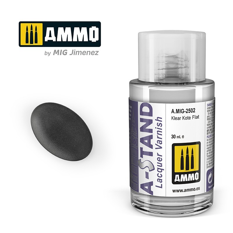 Лак A-STAND Klear Kote Flat (Ammo Mig) (30ml)