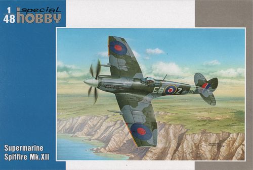 Сборная модель 1/48 Supermarine Spitfire Mk.XII (4x camo) (Special Hobby)