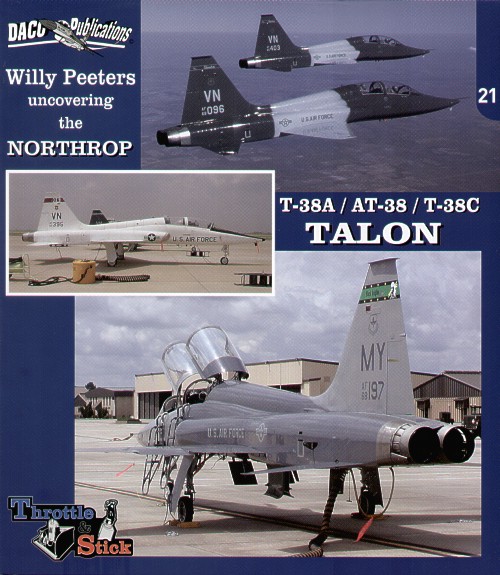 Авиационные книги Northrop T-38A/AT-38/T-38C Talon (Daco Publications)