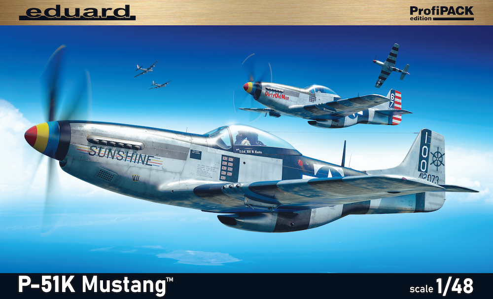 Сборная модель 1/48 North-American P-51K Mustang ProfiPACK edition (Eduard kits)