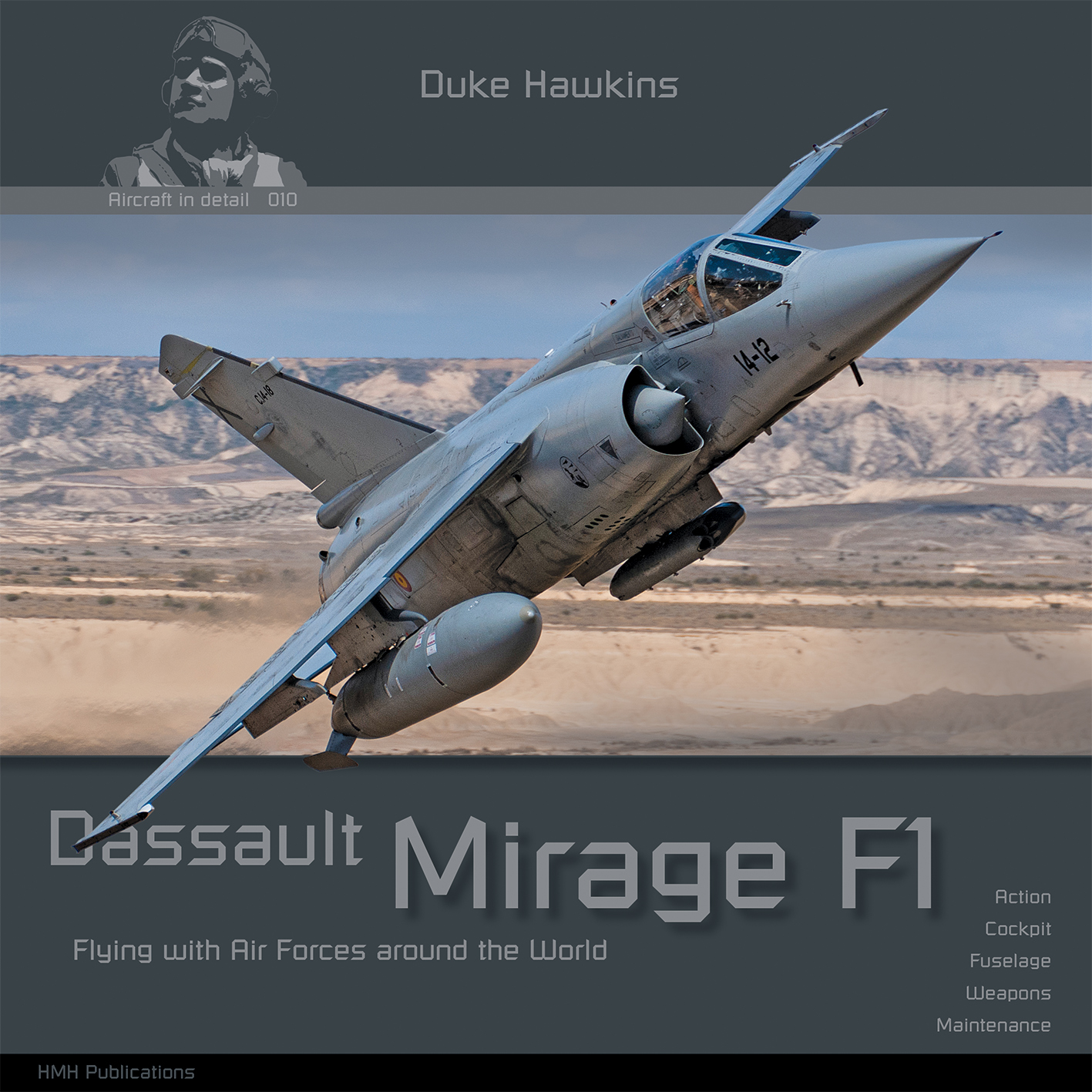 Авиационные книги Duke Hawkins: Dassault_Mirage F.1 (HMH-Publications)