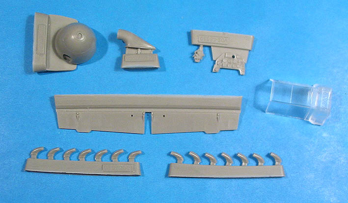 Дополнения из смолы 1/48 Bf 109F-2 Correction Set (for Zvezda) (Vector)