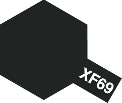 Краска акриловая Acrylic Mini XF-69 NATO Black (Tamiya) (10ml)