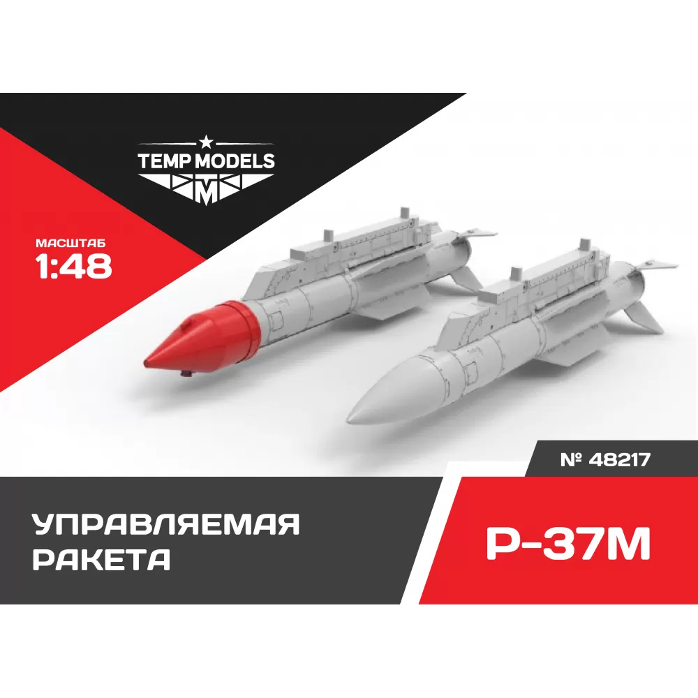 Дополнения из смолы 1/48 Управляемая ракета Р-37М (Temp Models)