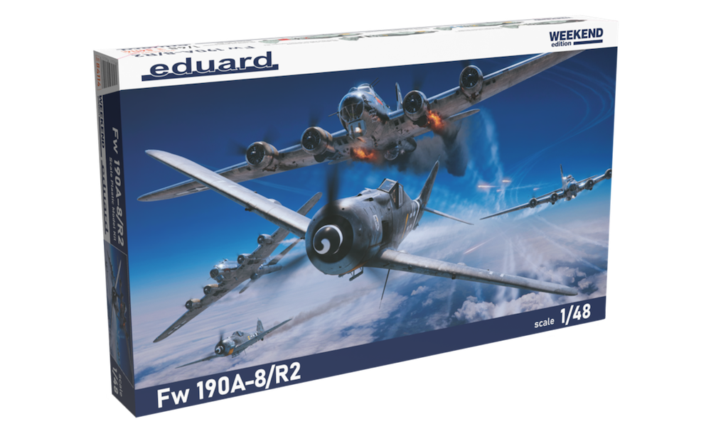 Сборная модель 1/48 Focke-Wulf Fw-190A-8/R2  Weekend edition (Eduard kits)