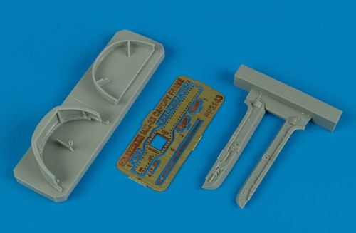 Дополнения из смолы 1/32 Mikoyan MiG-23MF/MiG-23ML Flogger canopy frame (для Trumpeter kits)