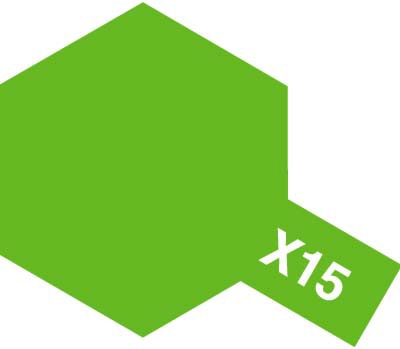 Краска акриловая Acrylic Mini X-15 Light Green (Tamiya) (10ml)