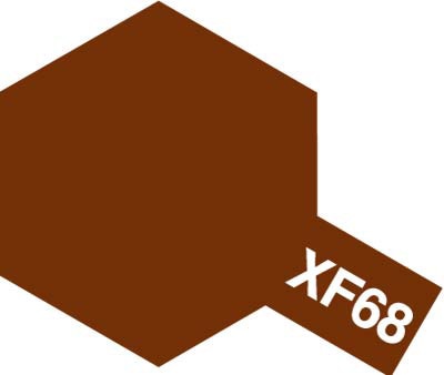 Краска акриловая Acrylic Mini XF-68 NATO Brown (Tamiya) (10ml)