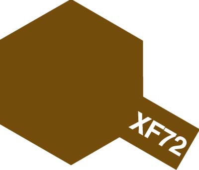 Краска акриловая Acrylic Mini XF-72 Brown (JGSDF) (Tamiya) (10ml)