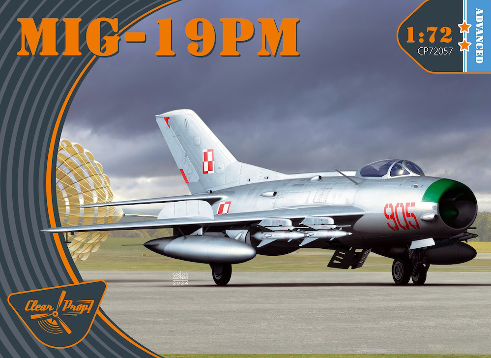 Сборная модель 1/72 Микоян МиГ-19ПМ (Clear Prop)