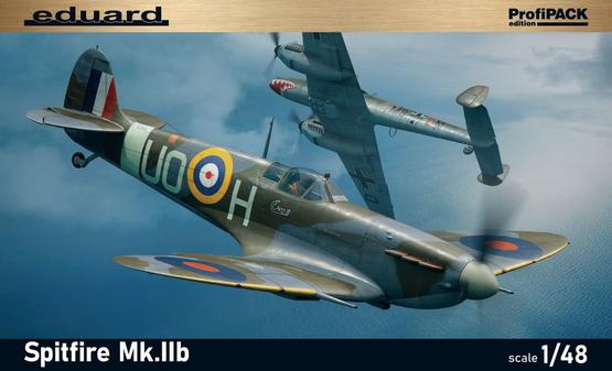 Сборная модель 1/48 Supermarine Spitfire Mk.II Profipack edition (Eduard kits)