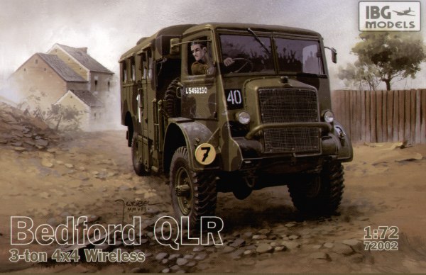 Сборная модель 1/72 Bedford QLR 3 ton 4x4 Wireless (IBG Models)