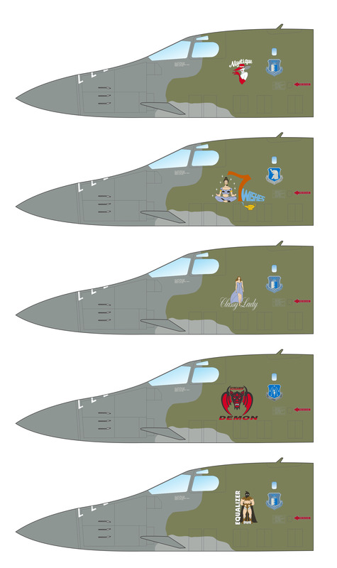 Декаль 1/72 Strategic Air Command Rockwell B-1B Lancer This (Caracal Models)