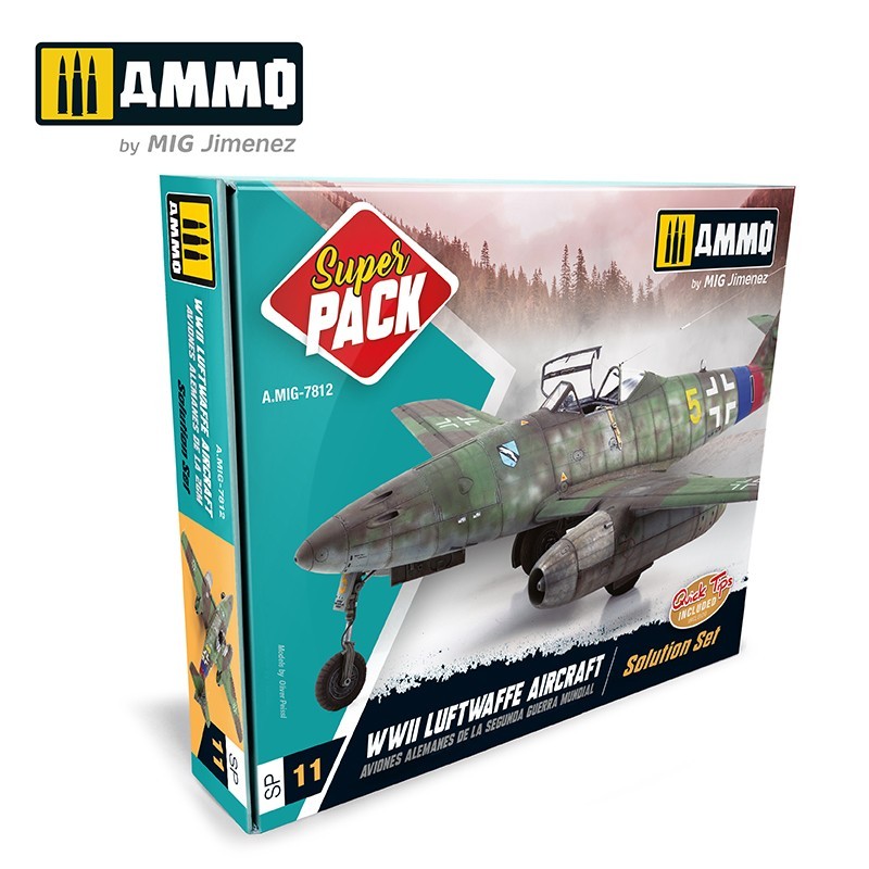 Набор для создания эффектов SUPER PACK Luftwaffe WWII (Ammo Mig)