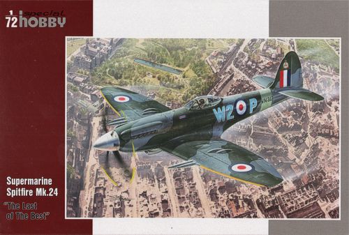 Сборная модель 1/72 Superm. Seafire Mk.24 'The Last of The Best' (Special Hobby)