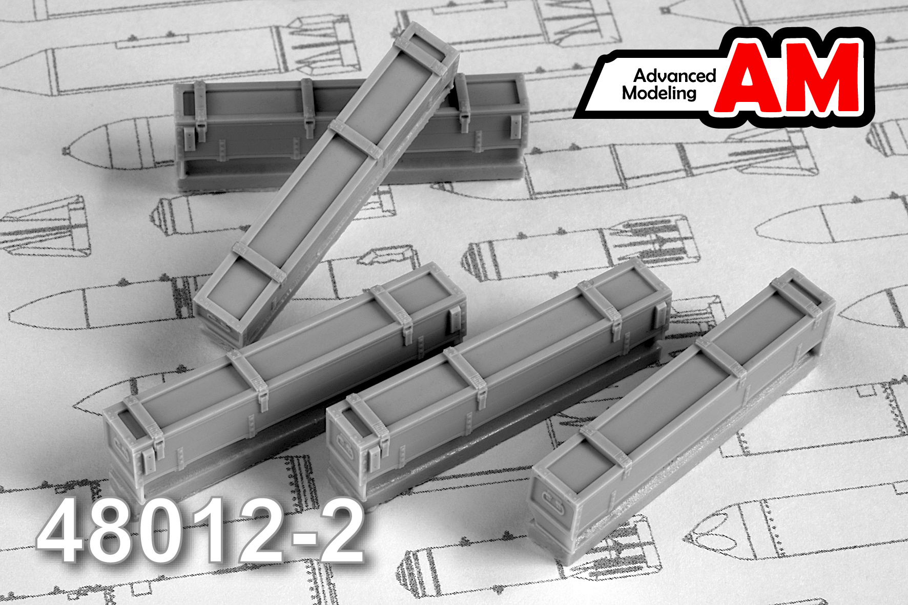 Дополнения из смолы 1/48 Тара НАР С-8 (Advanced Modeling)