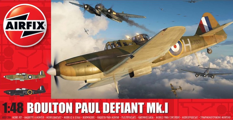 Сборная модель 1/48 Boulton-Paul Defiant Mk.I (Airfix)