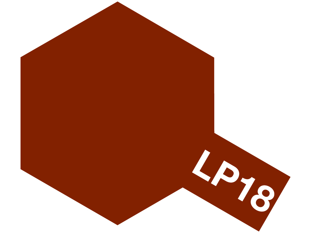 Краска лаковая LP-18 Dull Red (Tamiya) (10ml)