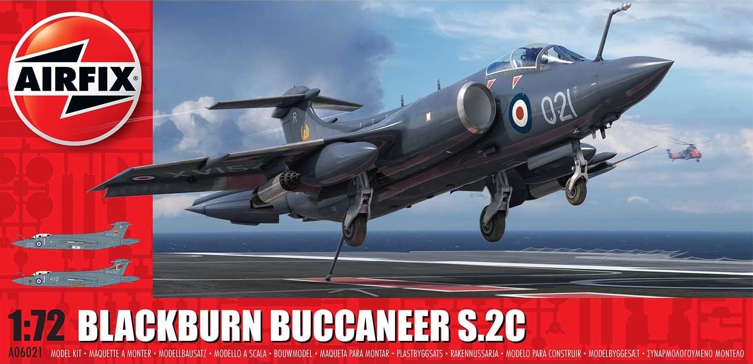 Сборная модель 1/72 Blackburn Buccaneer S.2C Royal Navy (Airfix)