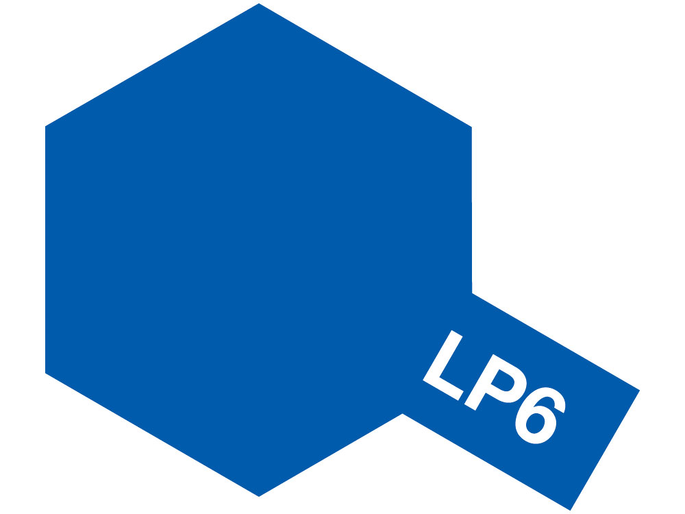 Краска лаковая LP-6 Pure Blue (Tamiya) (10ml)