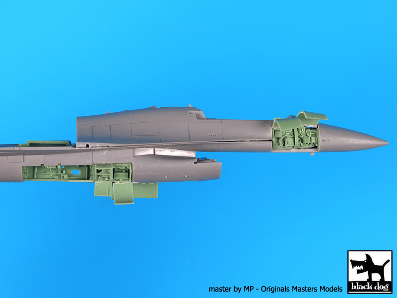 Дополнения из смолы 1/72 Lockheed-Martin F-16C электроника (для модели Tamiya)