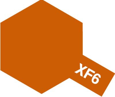 Краска акриловая Acrylic Mini XF-6 Copper (Tamiya) (10ml)