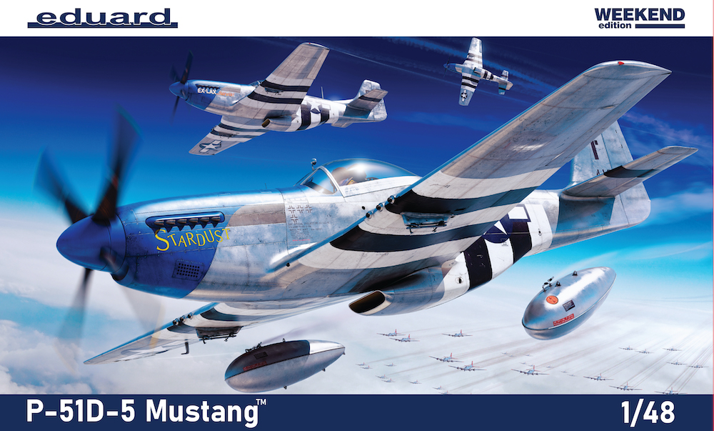 Сборная модель 1/48 North-American P-51D-5 Mustang Weekend edition (Eduard kits)