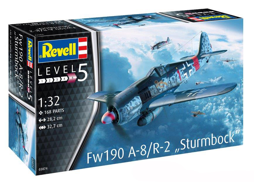 Сборная модель 1/32 Focke-Wulf Fw-190A-8 /R2 Sturmbock (Revell)