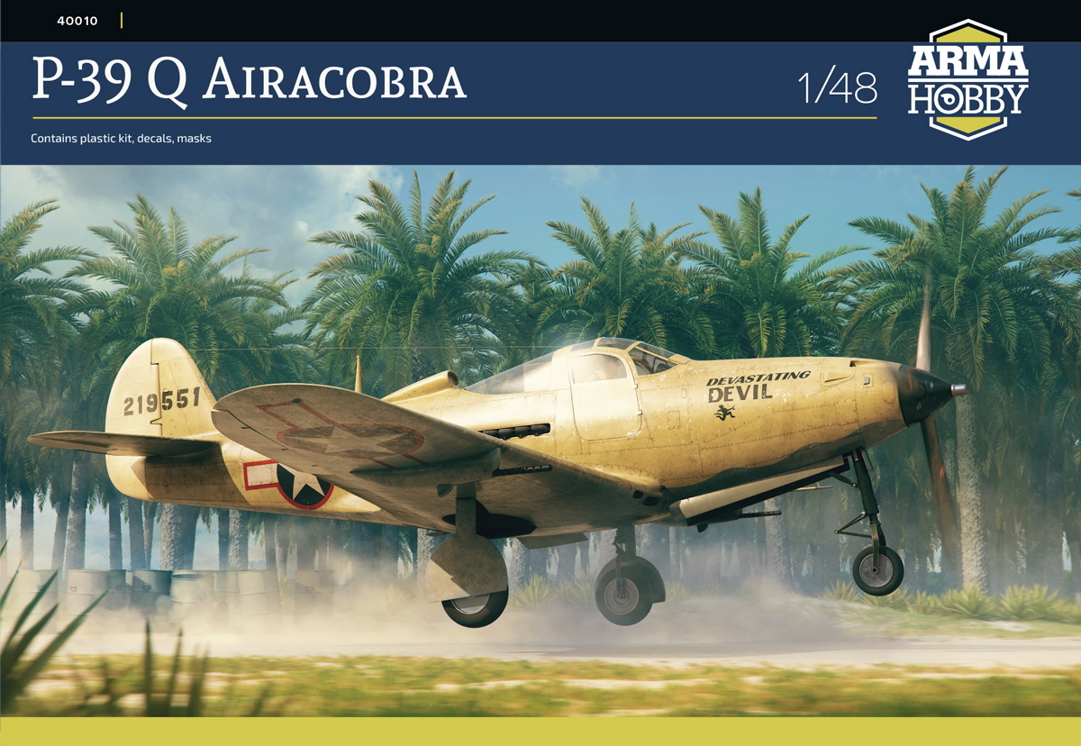 Сборная модель 1/48 Bell P-39Q Airacobra (Arma Hobby)