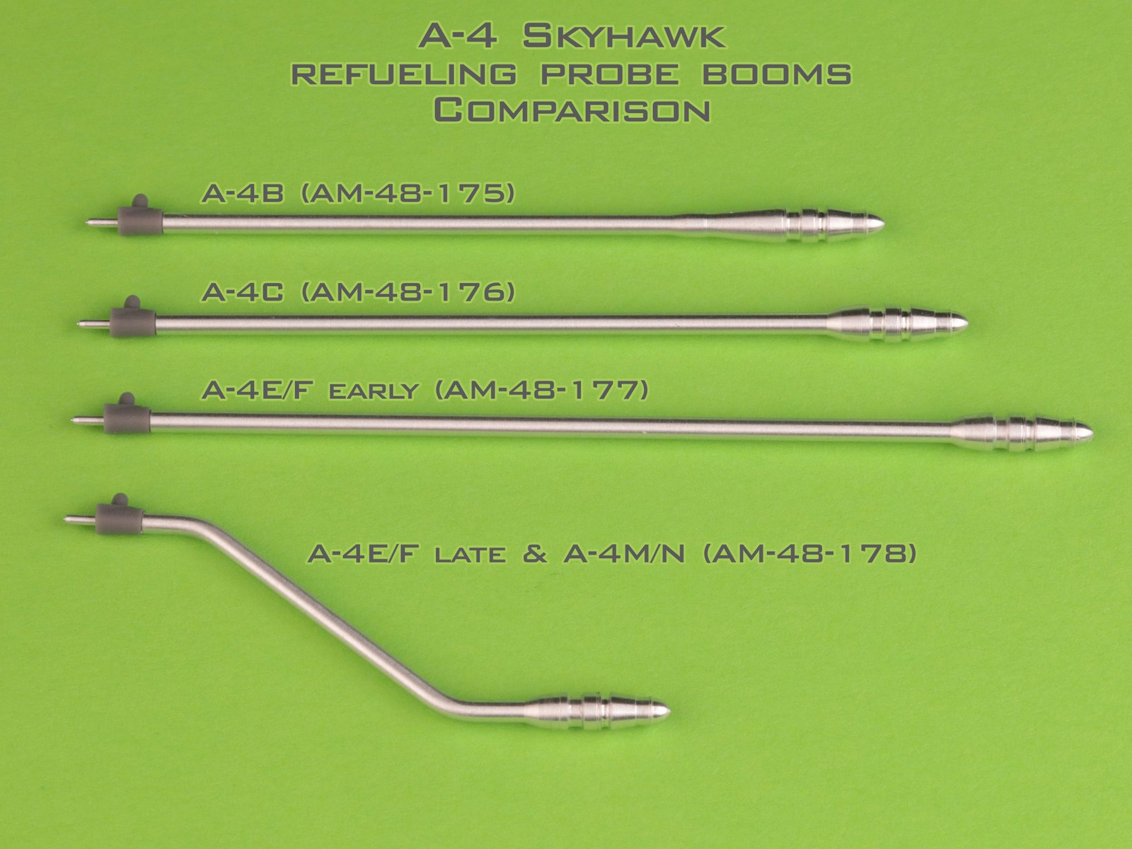 Дополнения из латуни 1/48 Douglas A-4B Skyhawk - штанга для дозаправки