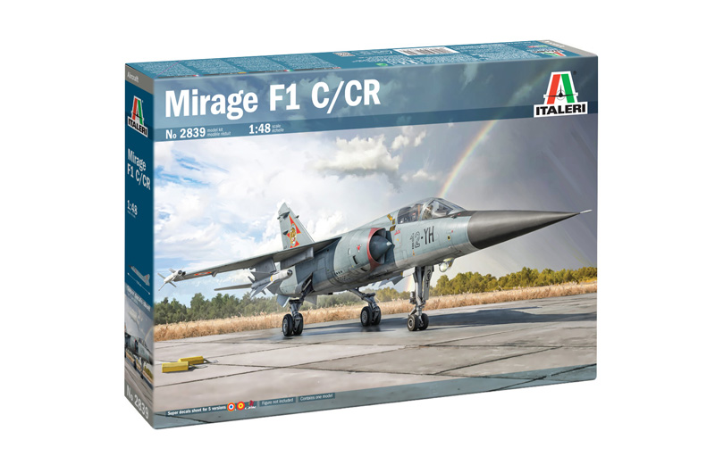 Сборная модель 1/48 Dassault Mirage F.1 (Italeri)