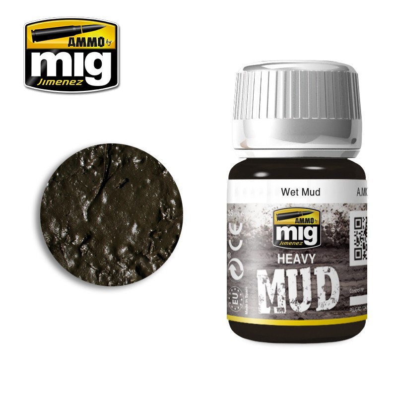 Жидкость для имитации грязевых брызг и потеков HEAVY MUD Wet Mud (35mL) (Ammo Mig)