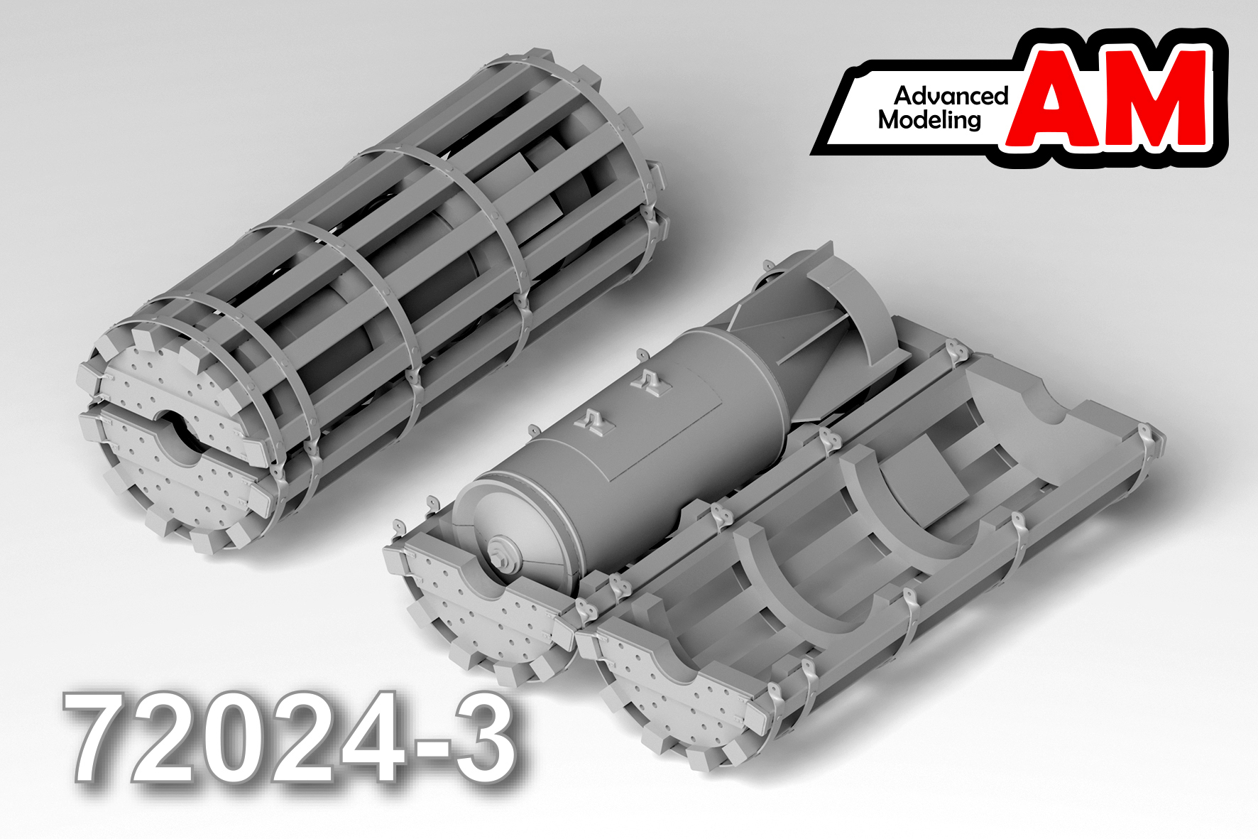 Дополнения из смолы 1/72 Бомботара с РБК-500 (Advanced Modeling)