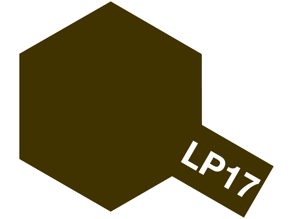 Краска лаковая LP-17 Linoleum Deck Brown (Tamiya) (10ml)