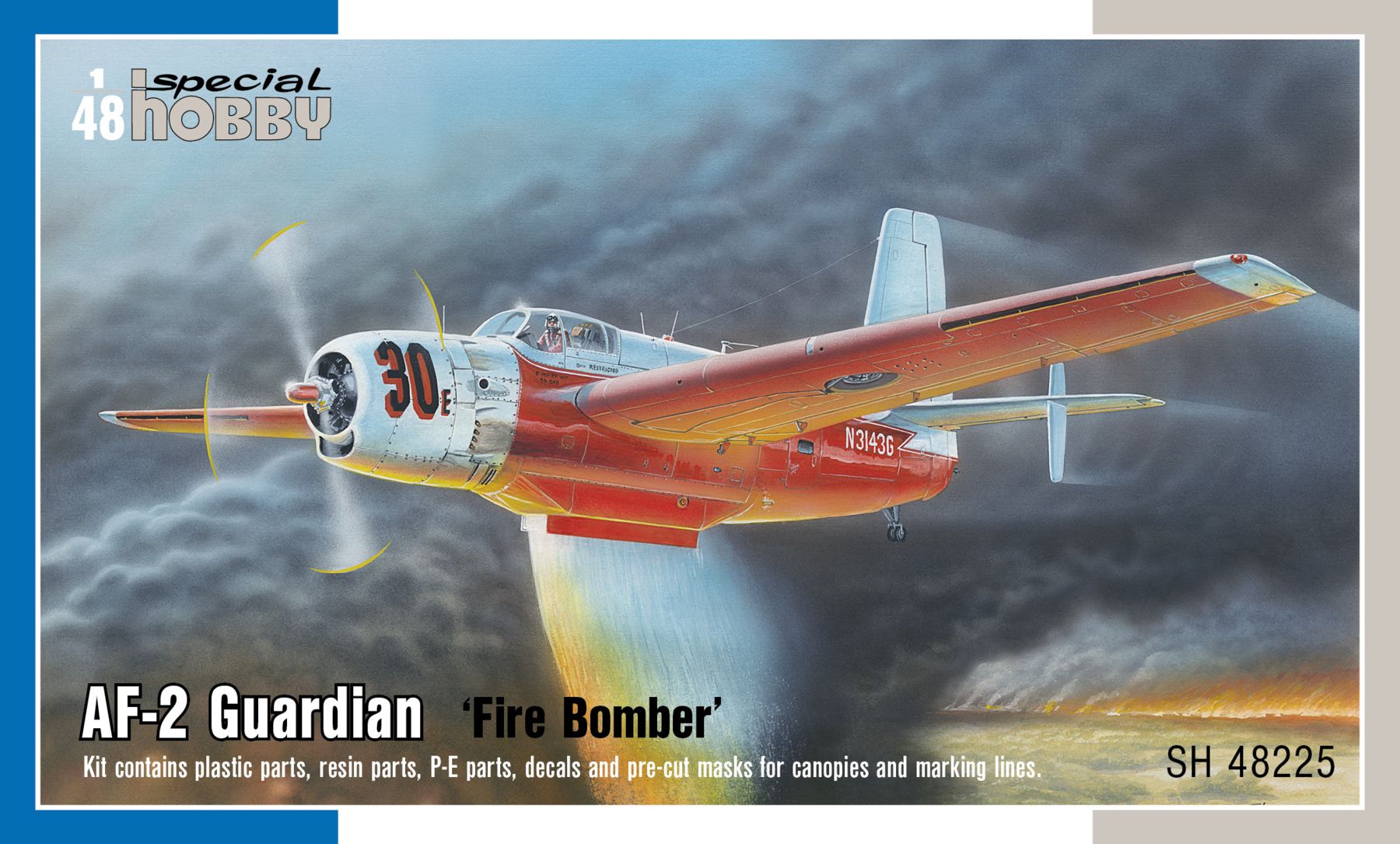 Сборная модель 1/48 AF-2 Guardian 'Fire Bomber' (3x camo) (Special Hobby)