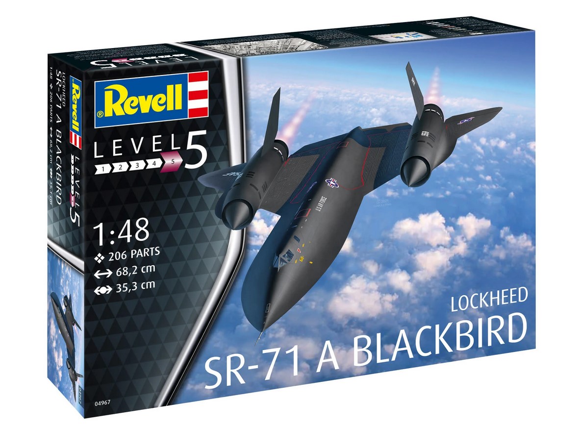 Сборная модель 1/48 Lockheed SR-71 Blackbird (Revell)