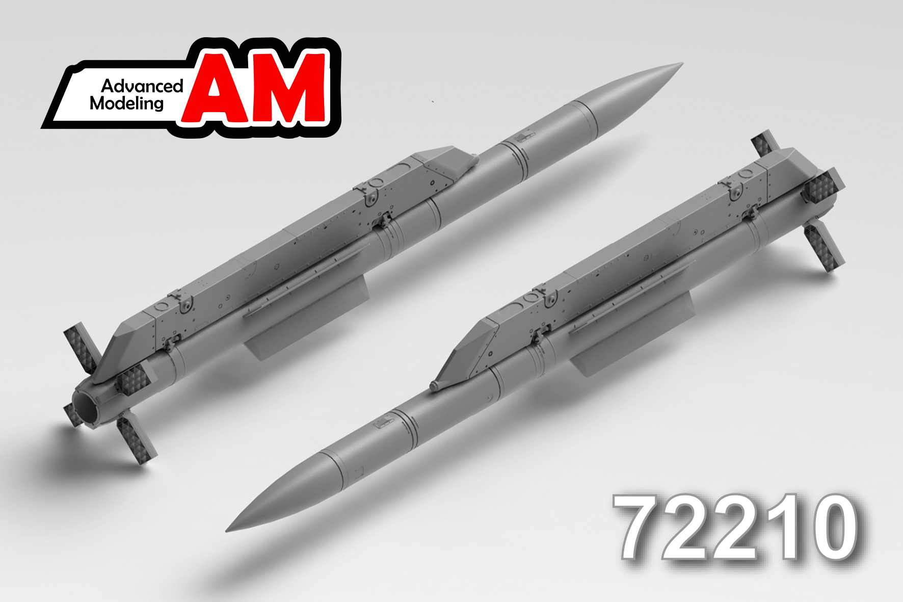 Дополнения из смолы 1/72 УР Р-77 с пусковой АКУ-170 (Advanced Modeling)