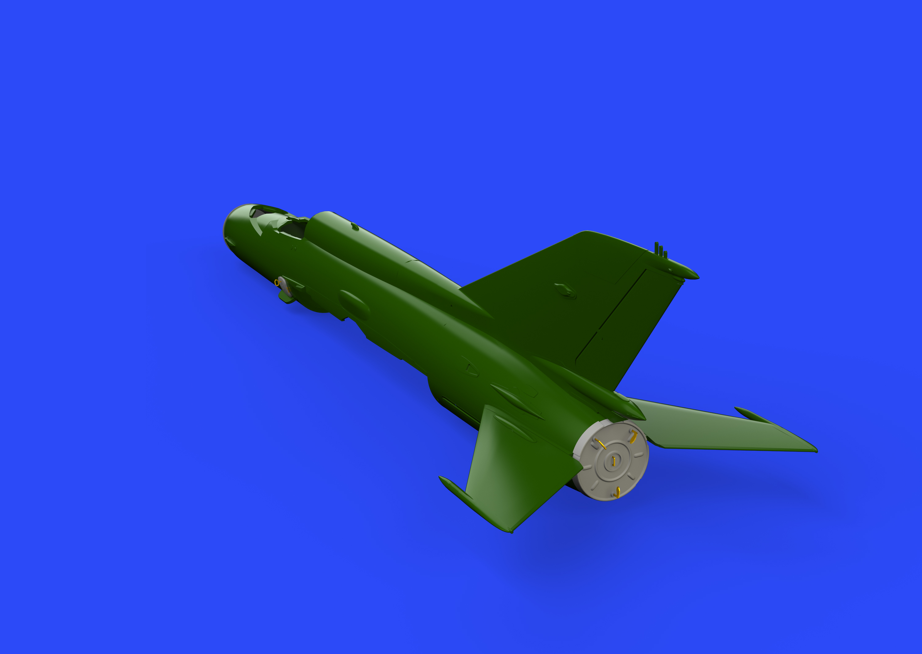 Дополнения из смолы 1/72 Mikoyan MiG-21MF F.O.D. (designed to be used with Eduard Kits) 